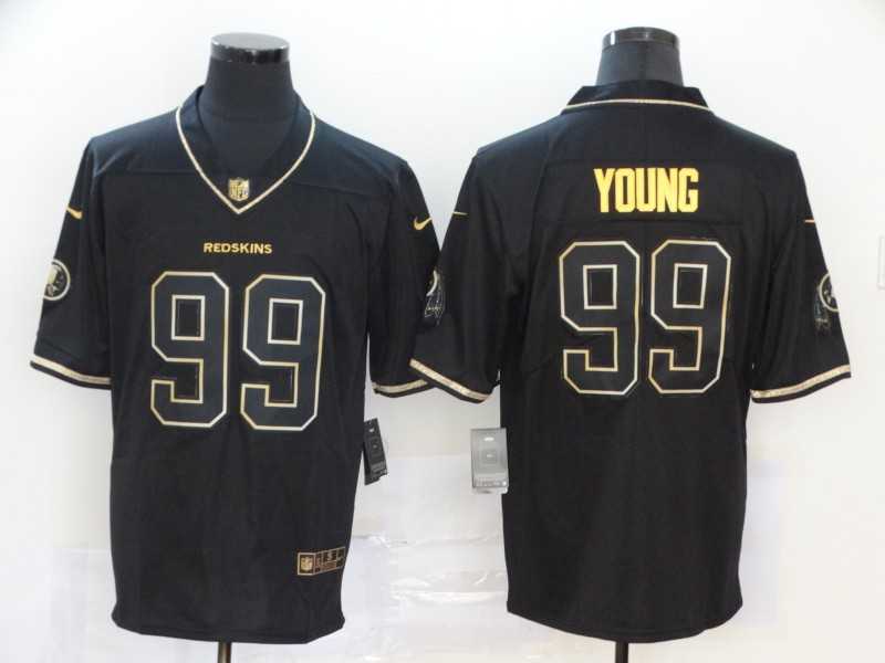 Nike Redskins 99 Chase Young Black Gold Vapor Untouchable Limited Jersey,We sell and wholesale Nike Redskins 99 Chase Young Black Gold Vapor Untouchable Limited Jersey on line form chian!